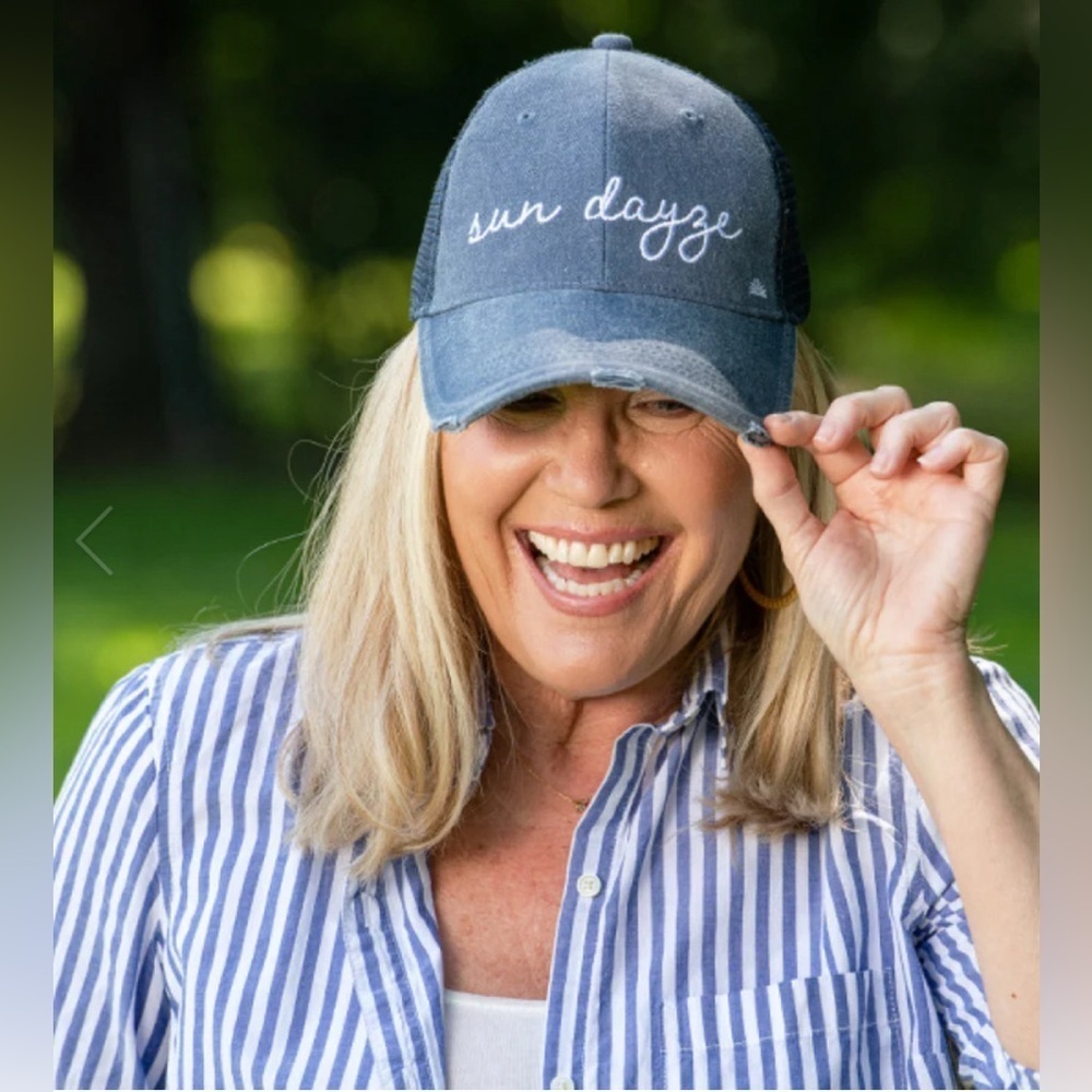 Tate + Zoey “Sundays” Graphic Baseball Hat